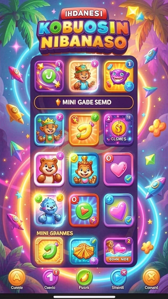 Ilustrasi karakter yang memukau dan penuh warna.
