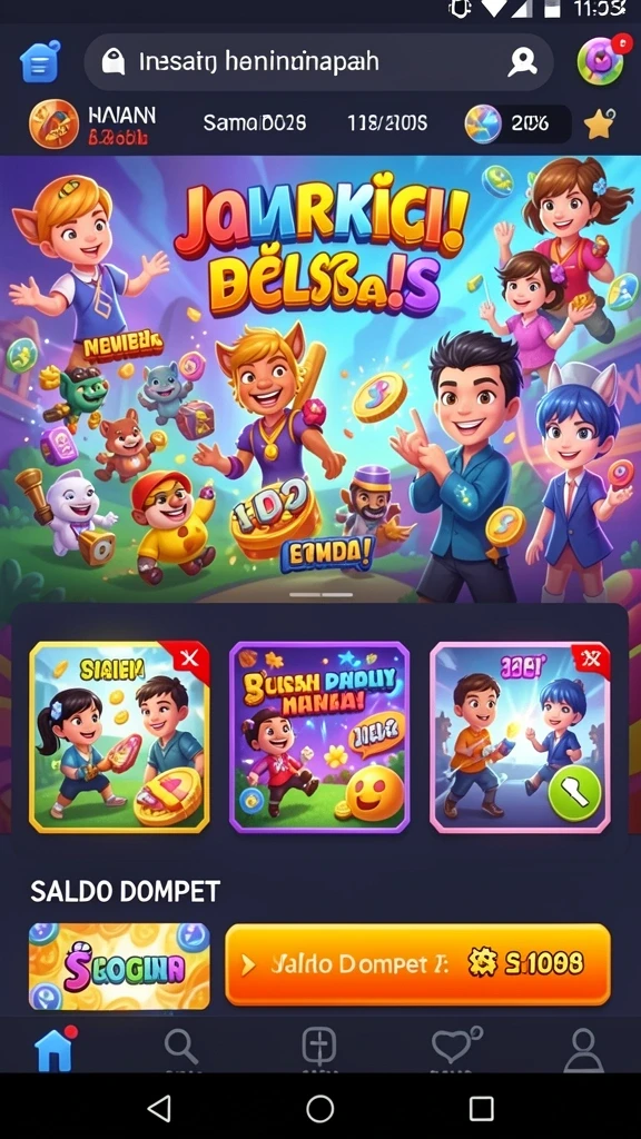 Beragam permainan slot dengan tema yang berbeda.