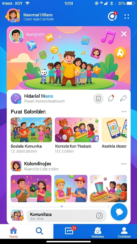 Desain grafis yang memukau dan detail.
