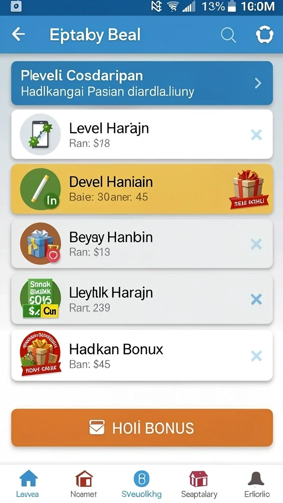 Tampilan antarmuka yang menarik dan mudah digunakan.