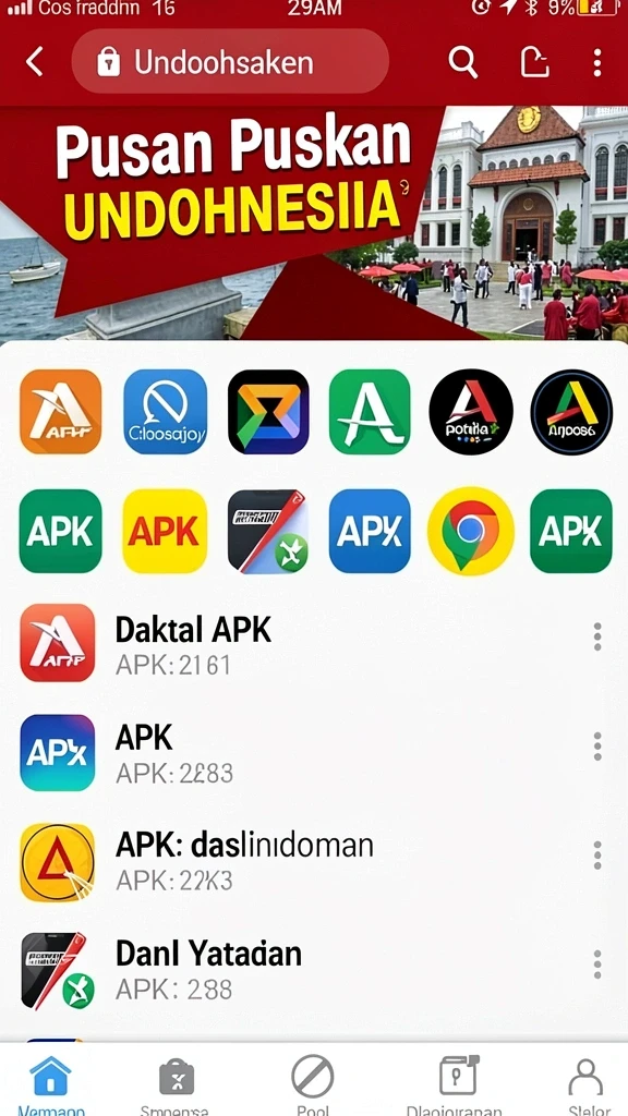 Fitur permainan menarik dan sering ada bonus.