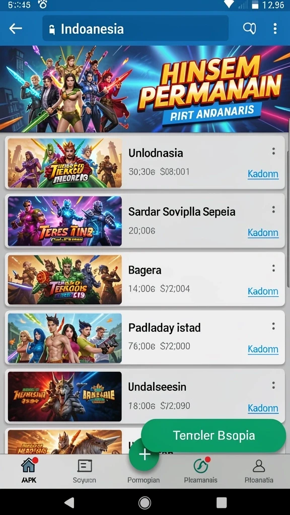 Gameplay yang seru dengan tantangan yang beragam.