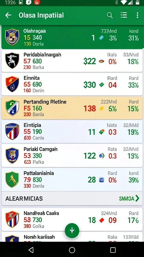 Tampilan awal yang menarik dan mudah dinavigasikan.