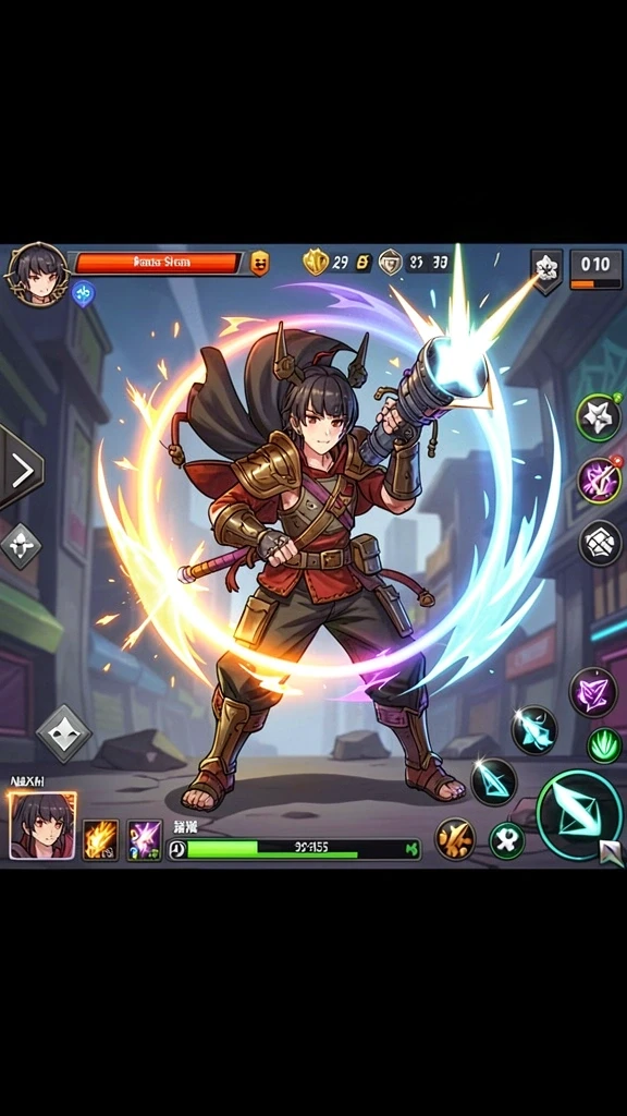 Tampilan antarmuka utama DEWAGARUDA yang menarik.