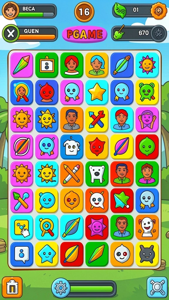 Fitur multiplayer yang memungkinkan interaksi sosial dengan pemain lain.