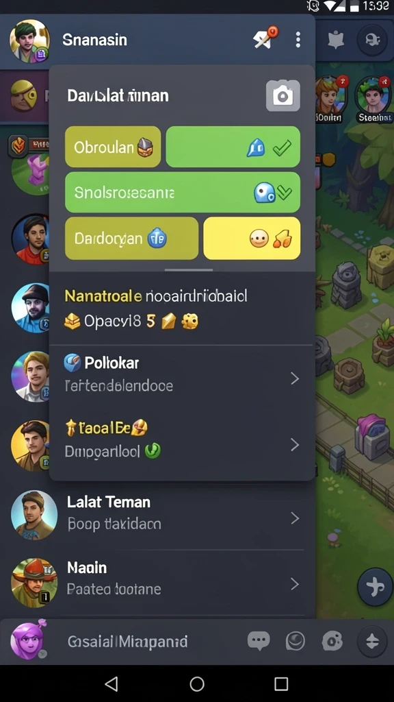 Tampilan antarmuka utama DEWI5000 yang menarik.