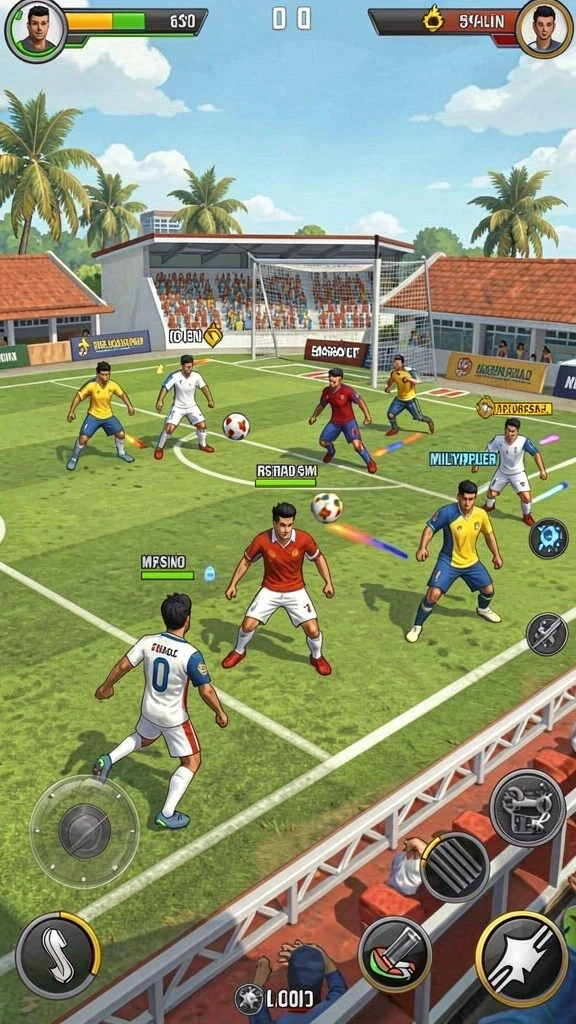 Gambar karakter unik yang dapat dipilih pemain.