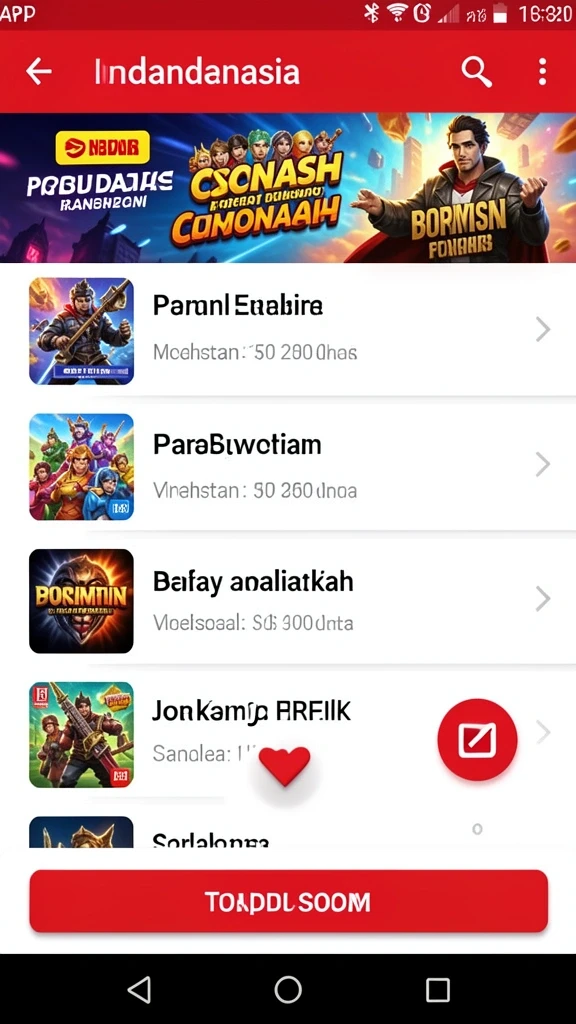 Mode permainan yang beragam untuk meningkatkan pengalaman bermain.