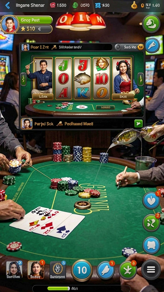 Momen seru dalam mode multiplayer yang kompetitif.