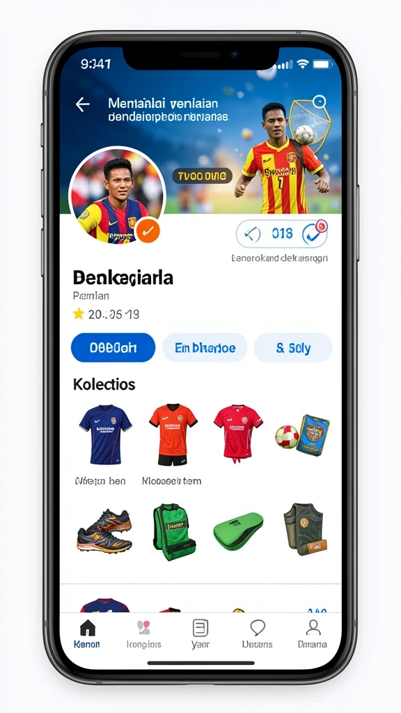 Screenshot aplikasi GAMERP menunjukkan interaksi multiplayer yang seru.
