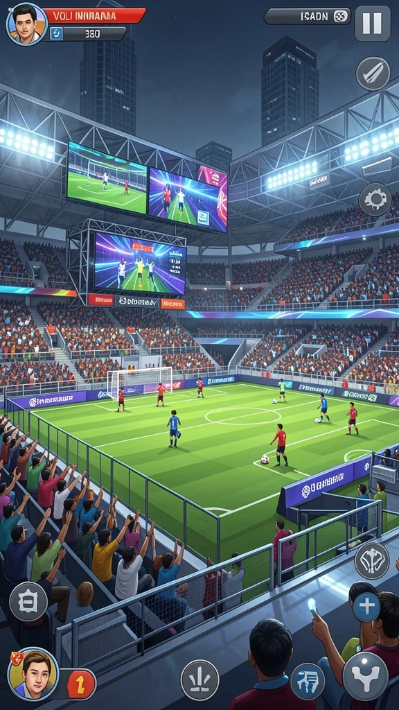 Tampilan grafik yang menawan dan detail.