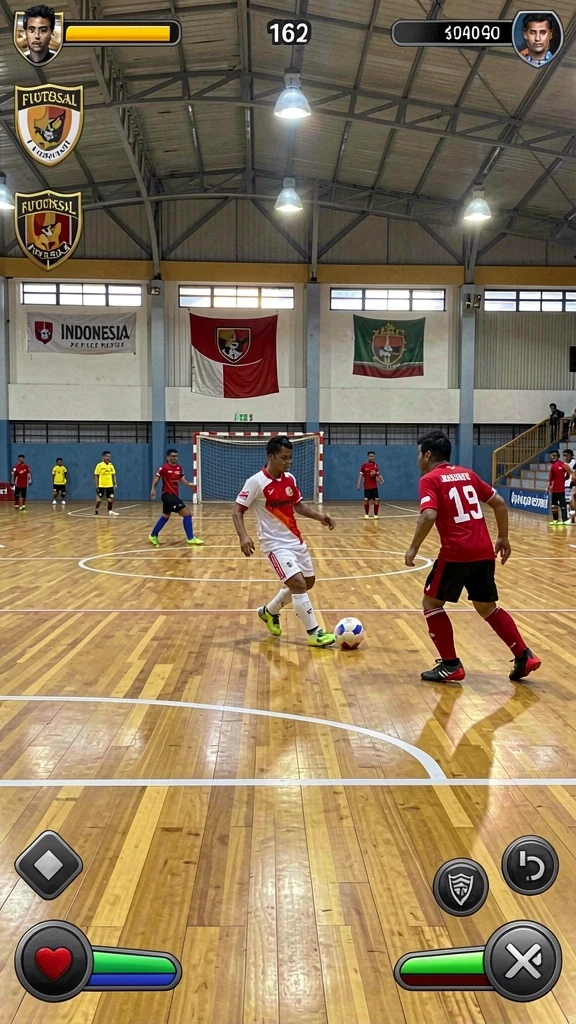 Tampilan antarmuka yang user-friendly.
