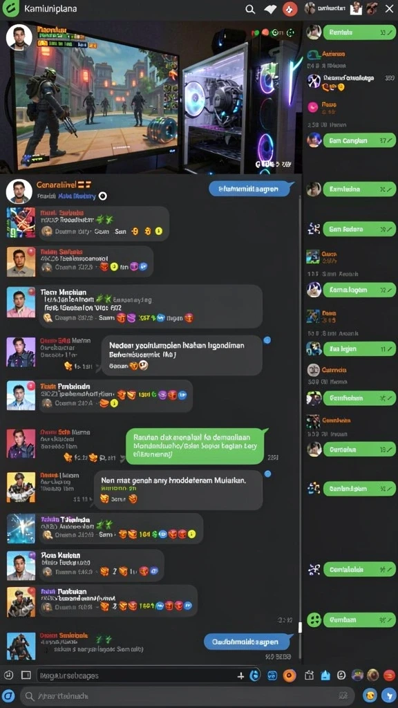 Tampilan antarmuka yang menarik dan mudah digunakan.