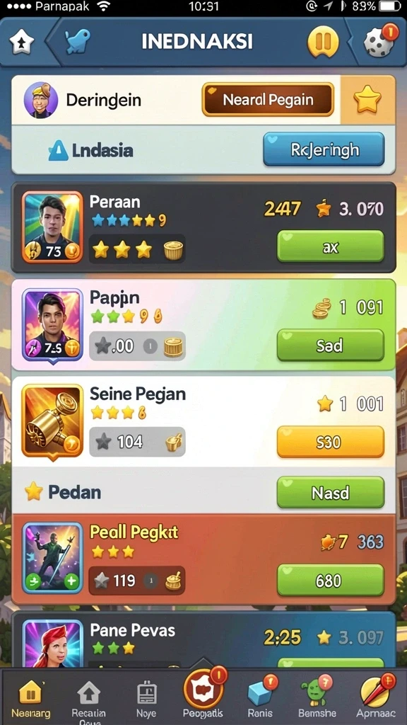 Tampilan antarmuka yang ramah pengguna.