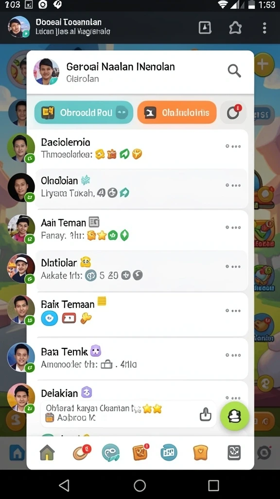 Menu navigasi yang mudah digunakan dan responsif.
