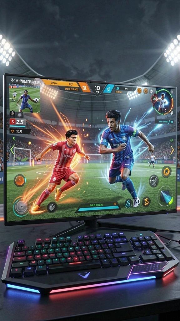 Tampilan antarmuka yang menarik dan modern.