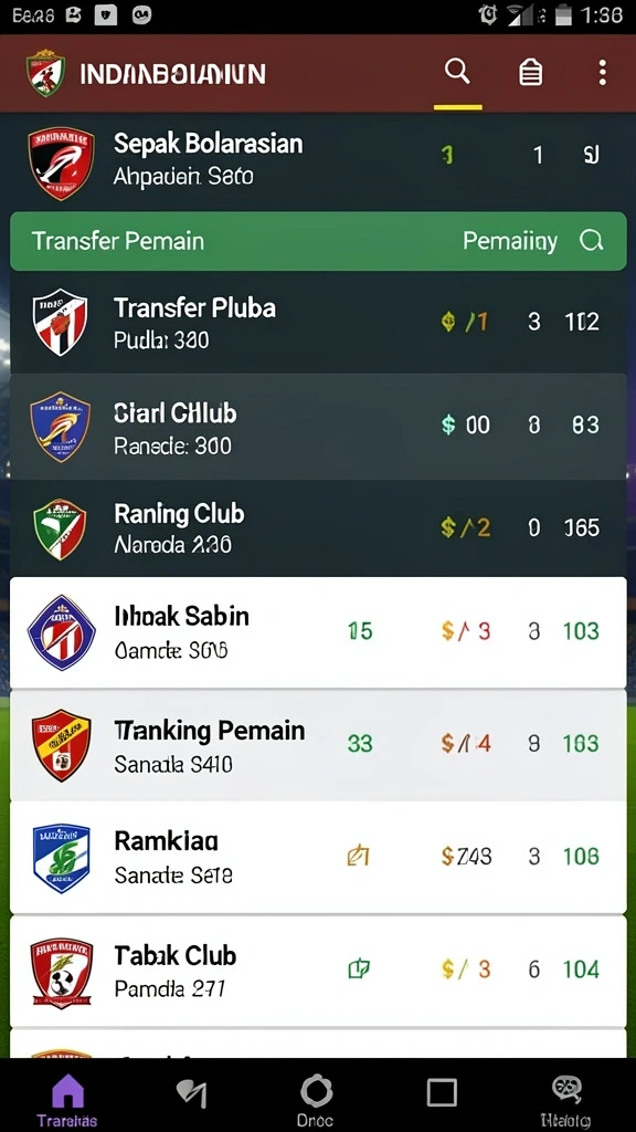Screenshot fitur bonus yang menguntungkan.