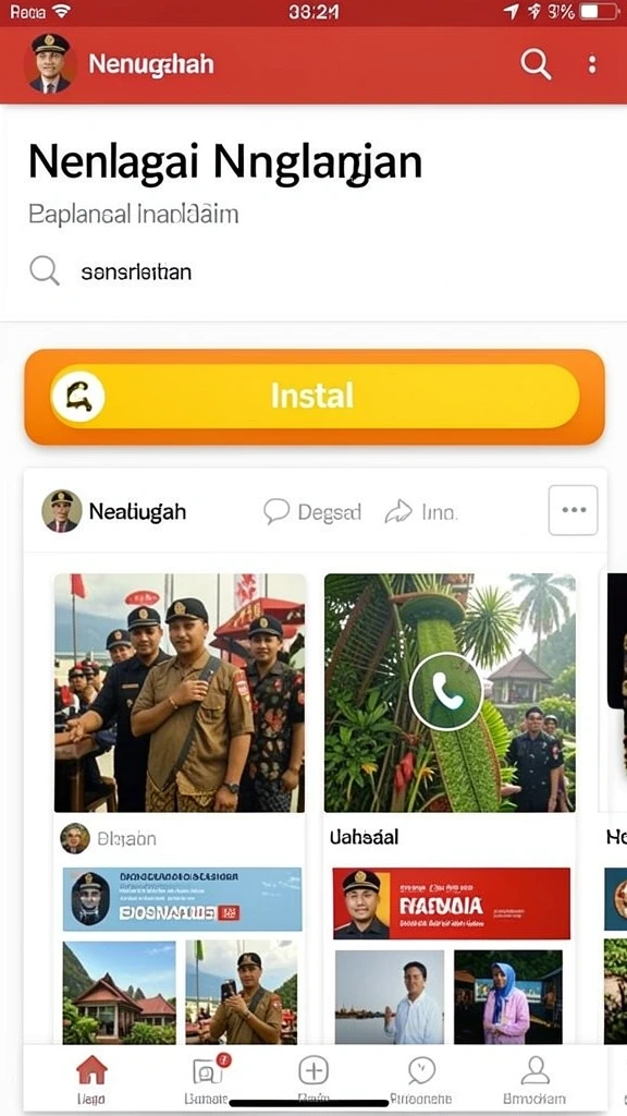 Antarmuka pengguna yang mudah dinavigasi.
