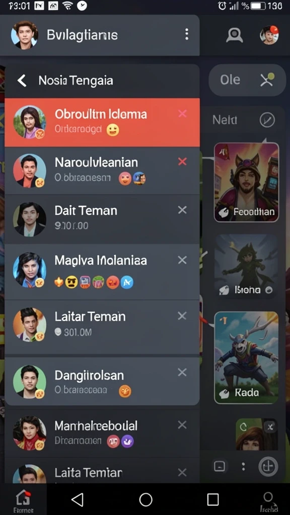 Kompetisi seru dengan pemain dari seluruh dunia.