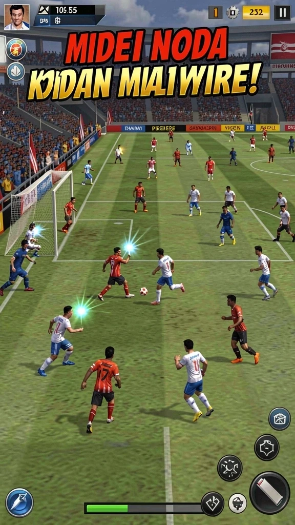 Tampilan awal yang menarik saat memulai game.