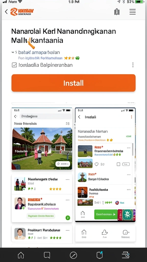Tampilan antarmuka pengguna yang ramah dan menarik.