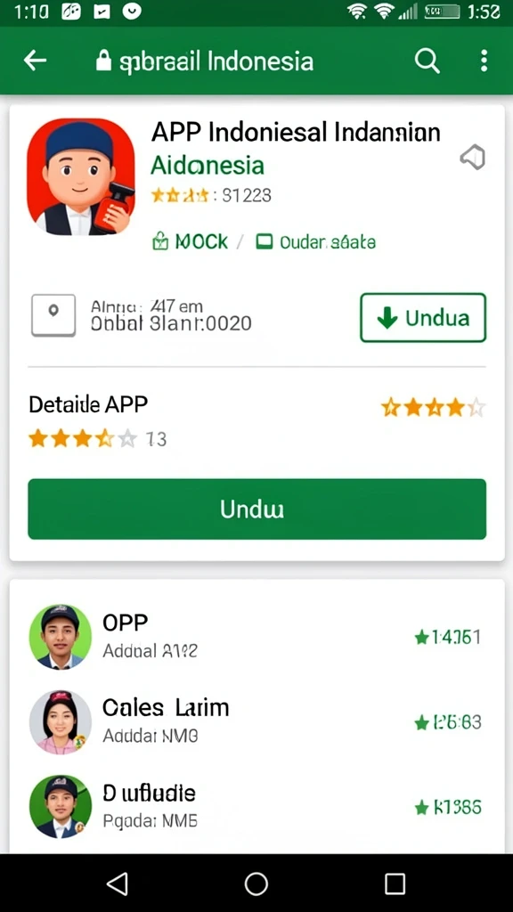 Tampilan grafis yang memukau dan berwarna.