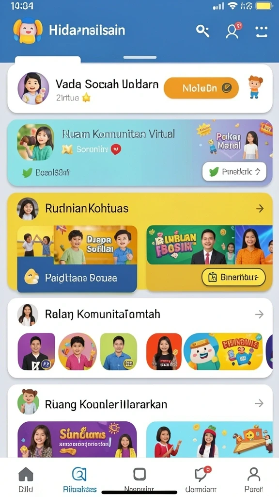 Tampilan antarmuka yang intuitif dan mudah digunakan.