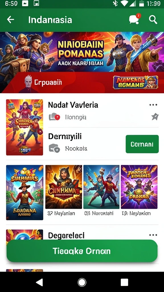 Mode permainan yang menantang dan seru.