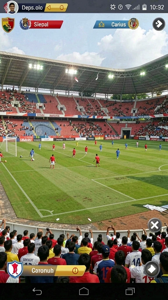 Grafis berkualitas tinggi yang menambah keseruan bermain.