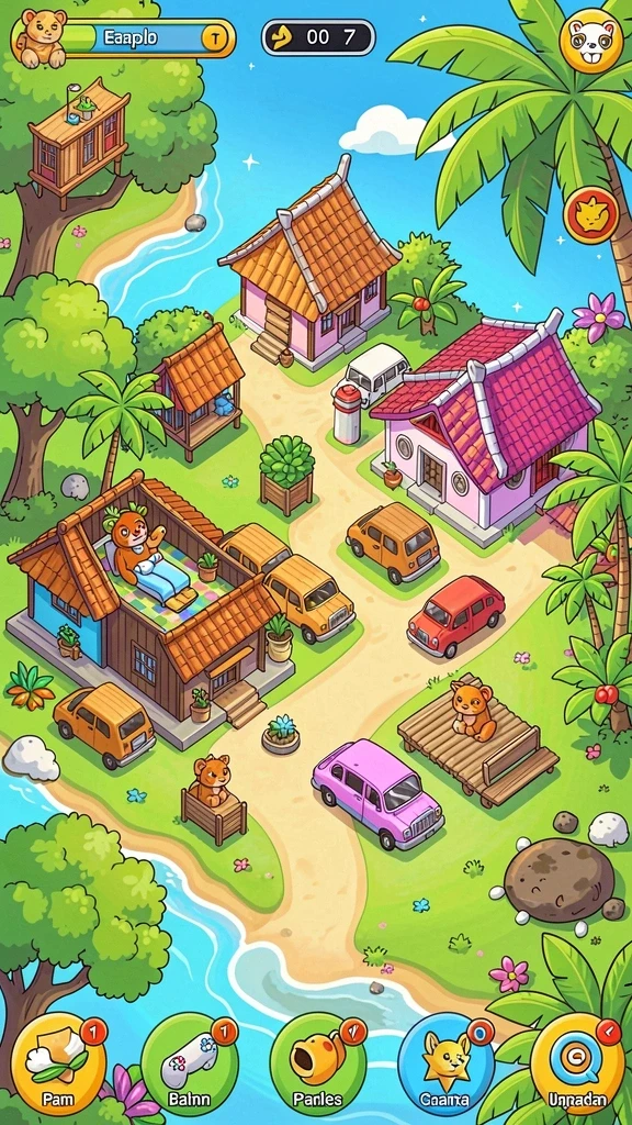 Fitur multiplayer yang memungkinkan interaksi dengan pemain lain.