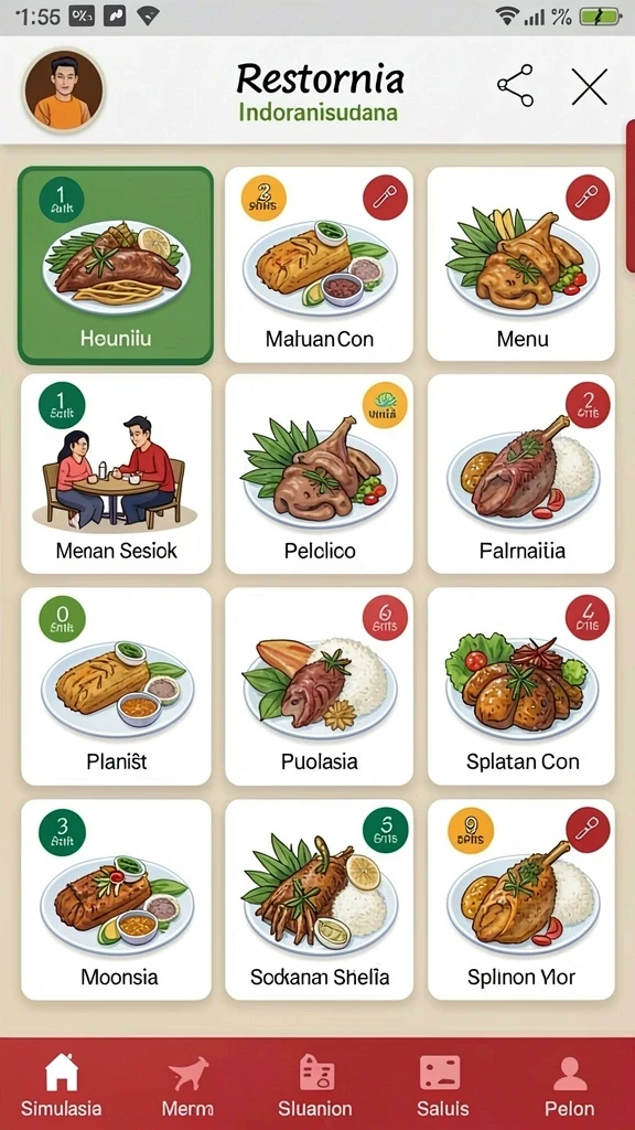 Beragam permainan slot yang seru.