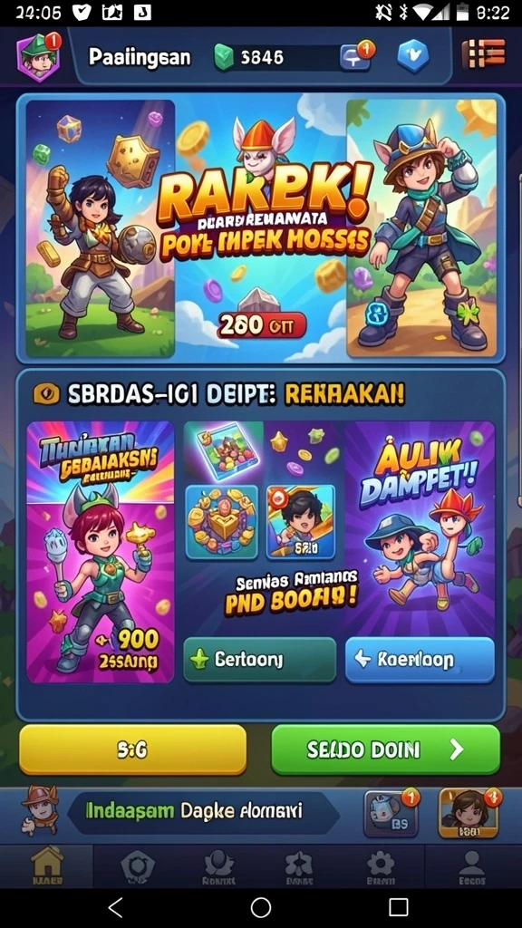 Bonus menarik yang dapat meningkatkan peluang menang.