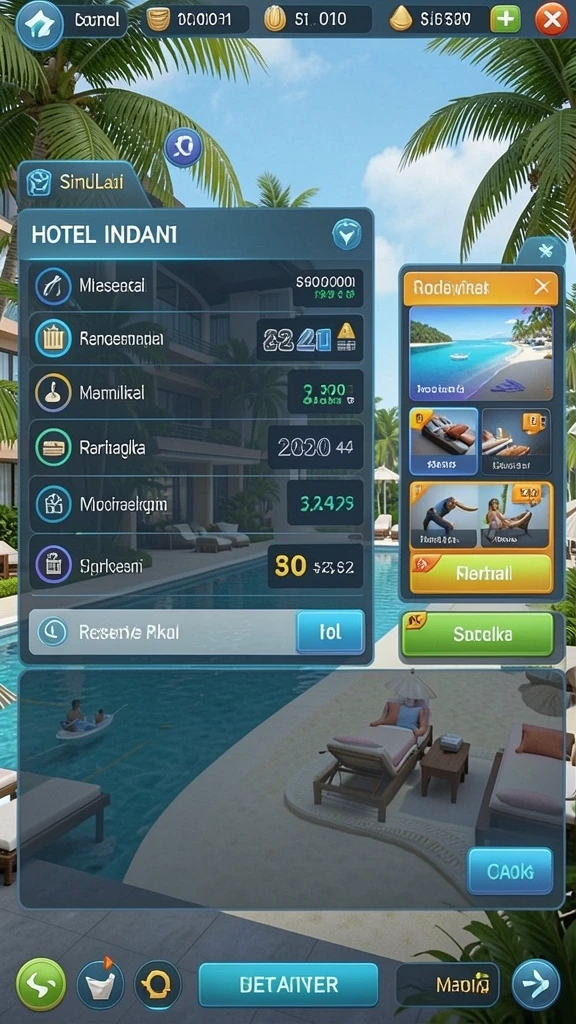 Visual karakter yang indah dalam game yang menawan.