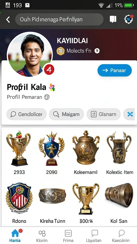 Pengalaman bermain yang seru dan menguntungkan.