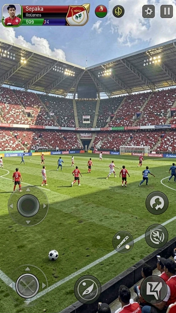 Tampilan antarmuka yang interaktif dan menawan.