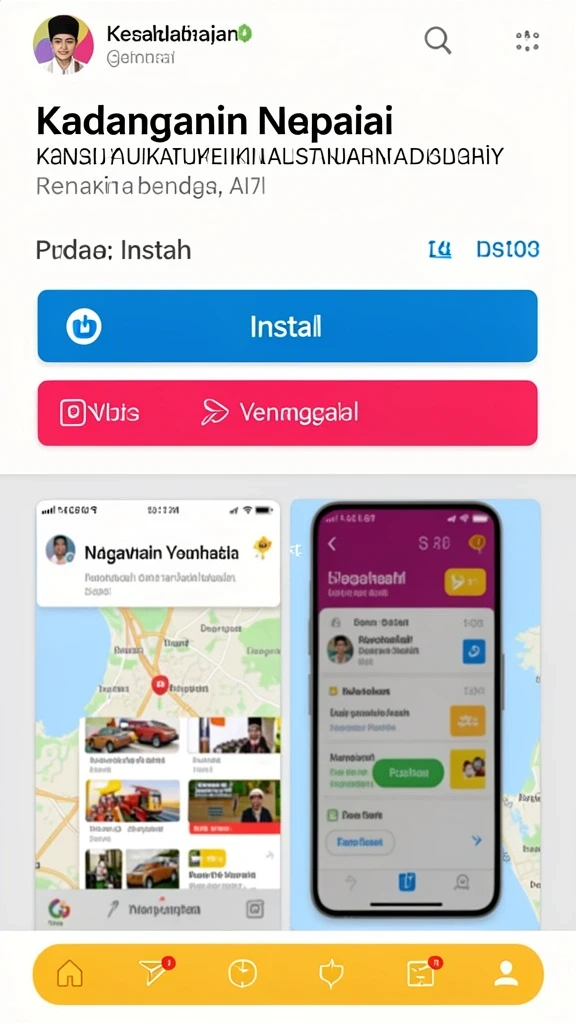 Antarmuka yang intuitif dan mudah digunakan.