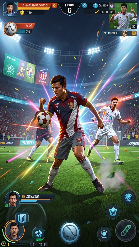 Lingkungan game yang indah dan detail yang realistis.