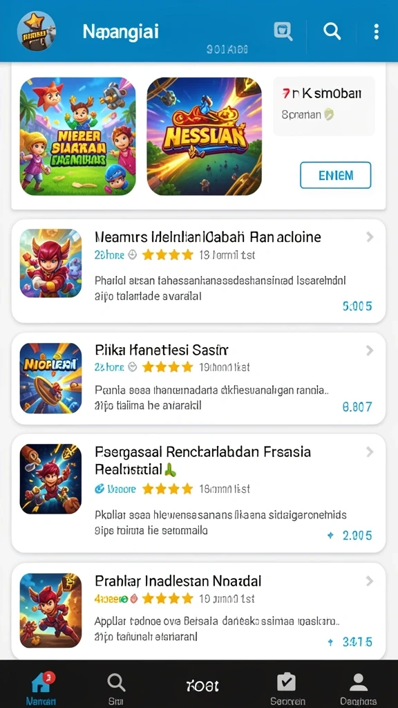Tangkapan layar dengan tampilan karakter utama dalam petualangan.