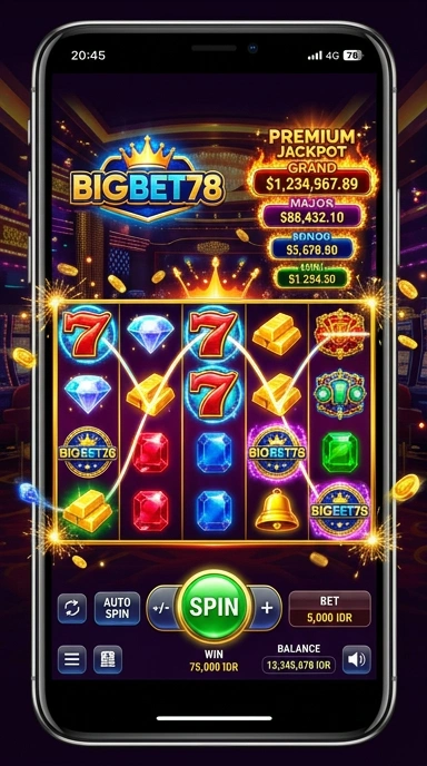 bigbet78 — layar beranda